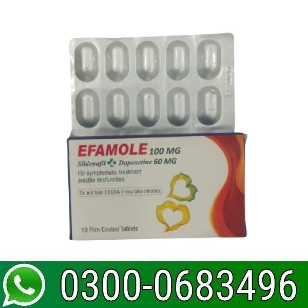Efamole Dapoxetine Tablets In Pakistan
