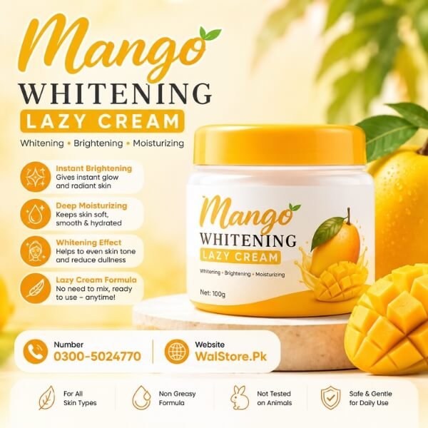 Mango Whitening Lazy Cream In Pakistan
