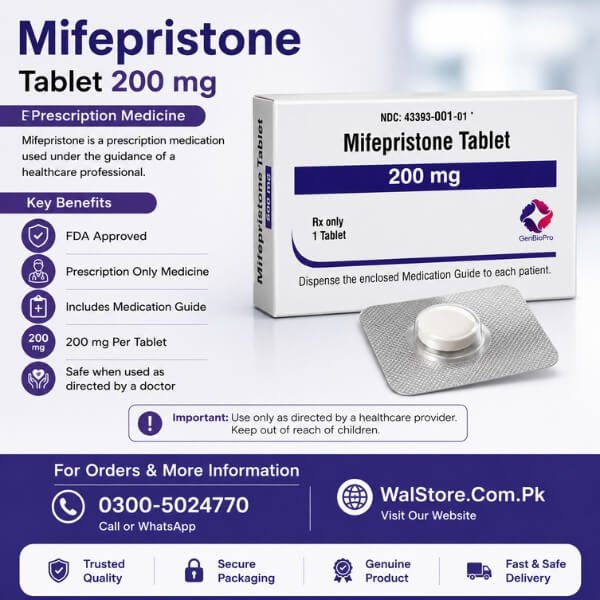 Mifepristone 200mg Tablets In Pakistan