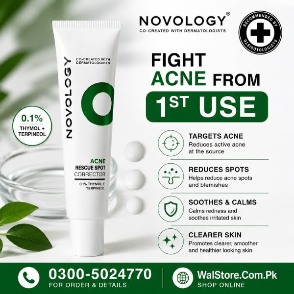 Novology Acne Rescue Spot Corrector Gel in Pakistan