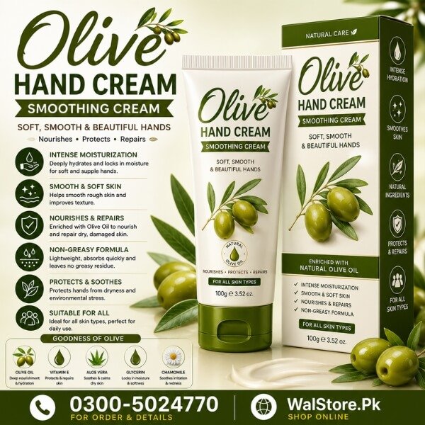Olive Hand Cream Smoothing Cream In Pakistan