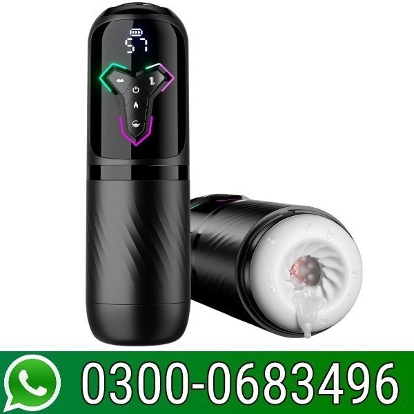 Heating Male Masturbator Penis Pump Upgrade 5 in 1 Male Sex Toys for Men