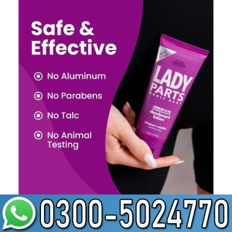 Lady Parts Deodorant Lotion In Pakistan