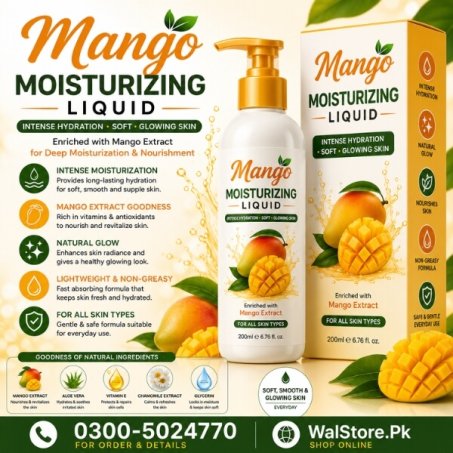 Mango Moisturizing Liquid In Pakistan