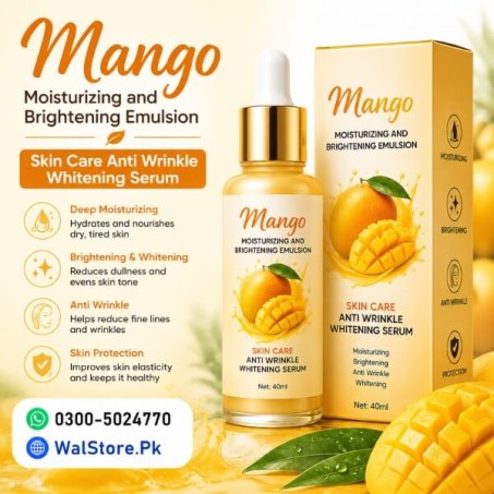 Mango Moisturizing and Brightening Emulsion Skin Care Anti Wrinkle Whitening Serum