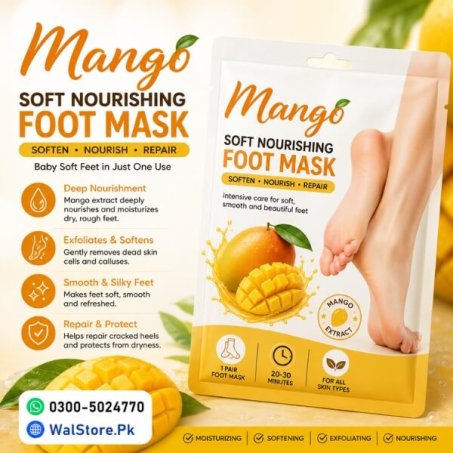 Mango Soft Nourishing Foot Mask In Pakistan