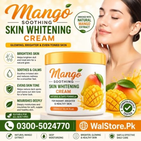 Mango Soothing Skin Whitening Cream In Pakistan