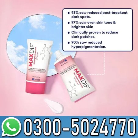 Max Dif Skin Brightening Cream In Pakistan