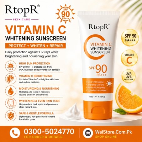 RtopR Vitamin C Whitening Sunscreen In Pakistan