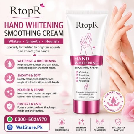 Rtopr Hand Whitening Smoothing Cream