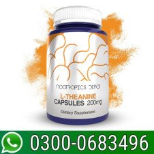 Nootropics Depot L Theanine 200Mg For Calm Focus Dietary Supplement In Pakistan